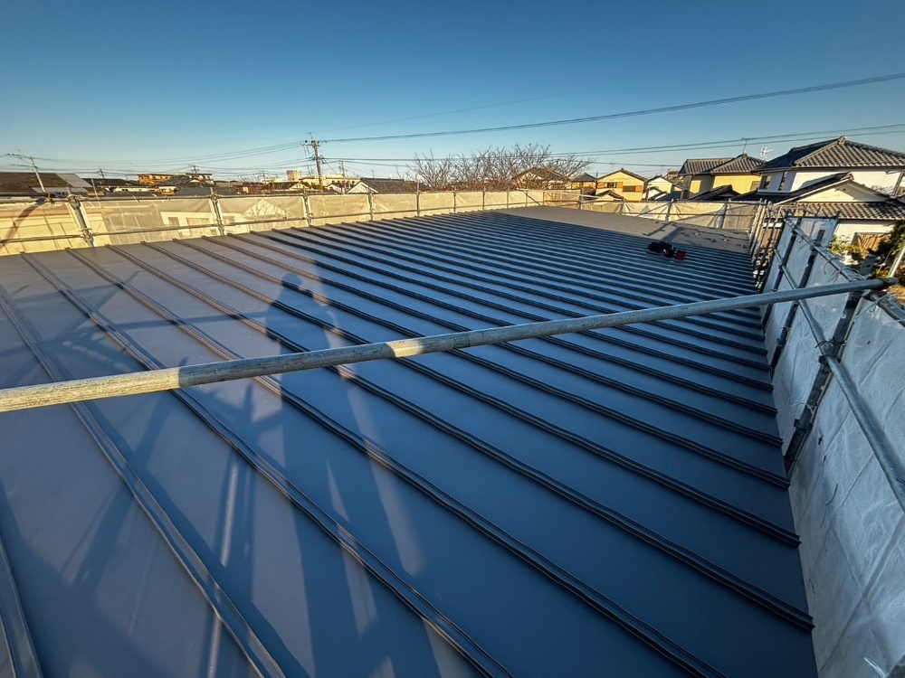 KK様邸　屋根板金工事