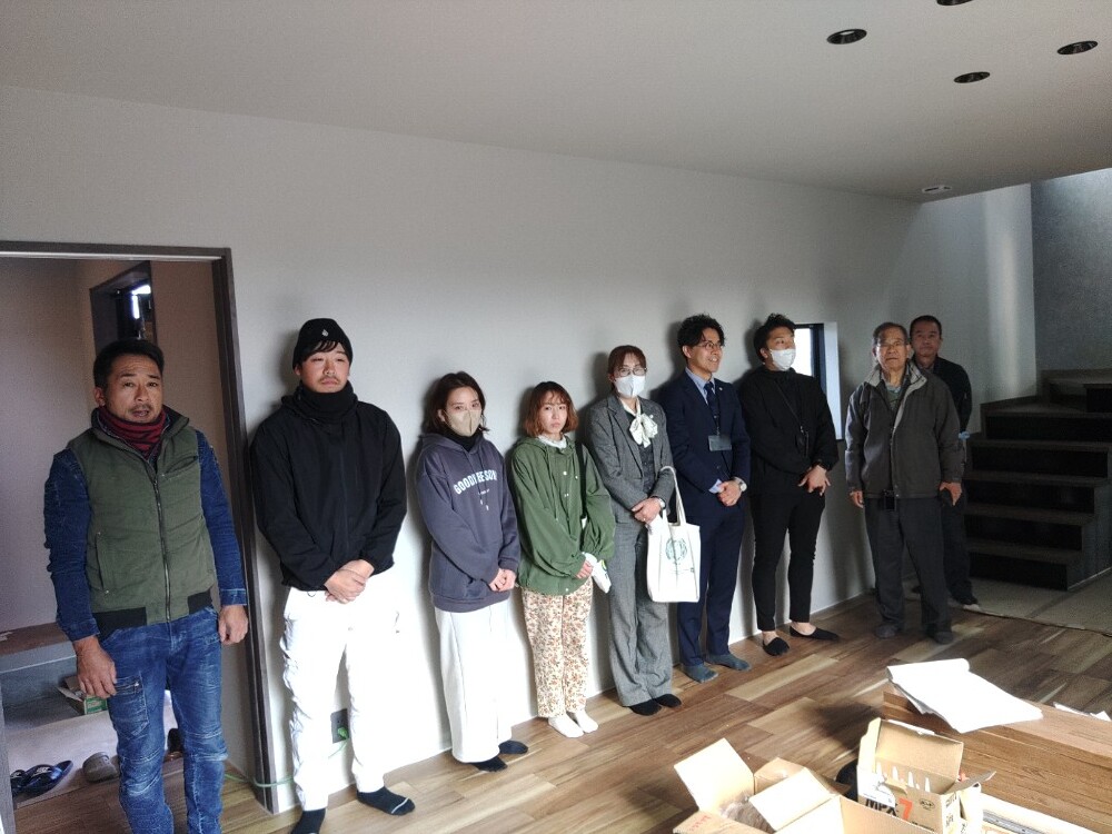 広瀬小モデルハウスNo.2　社内検査