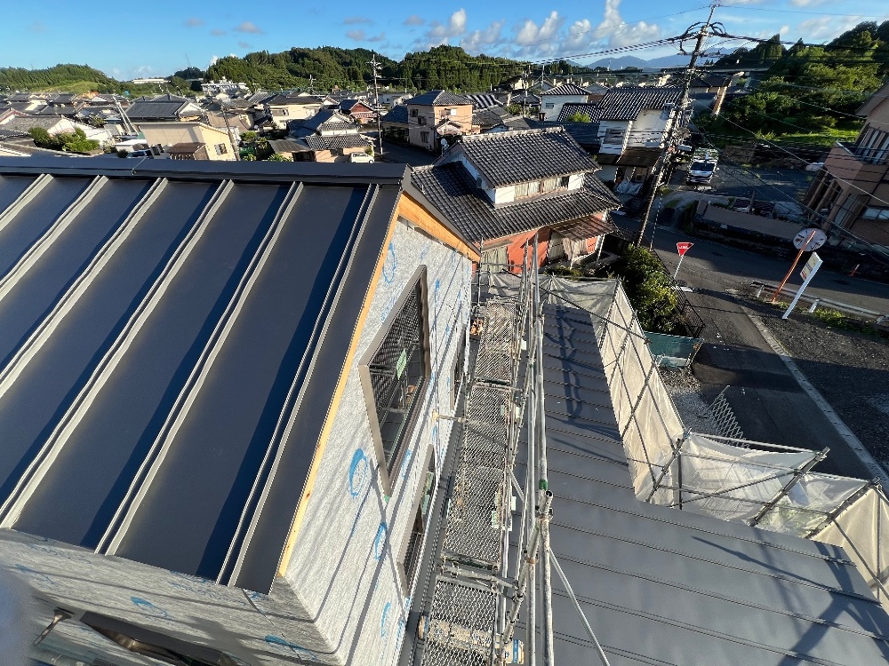 KK様邸　屋根板金工事