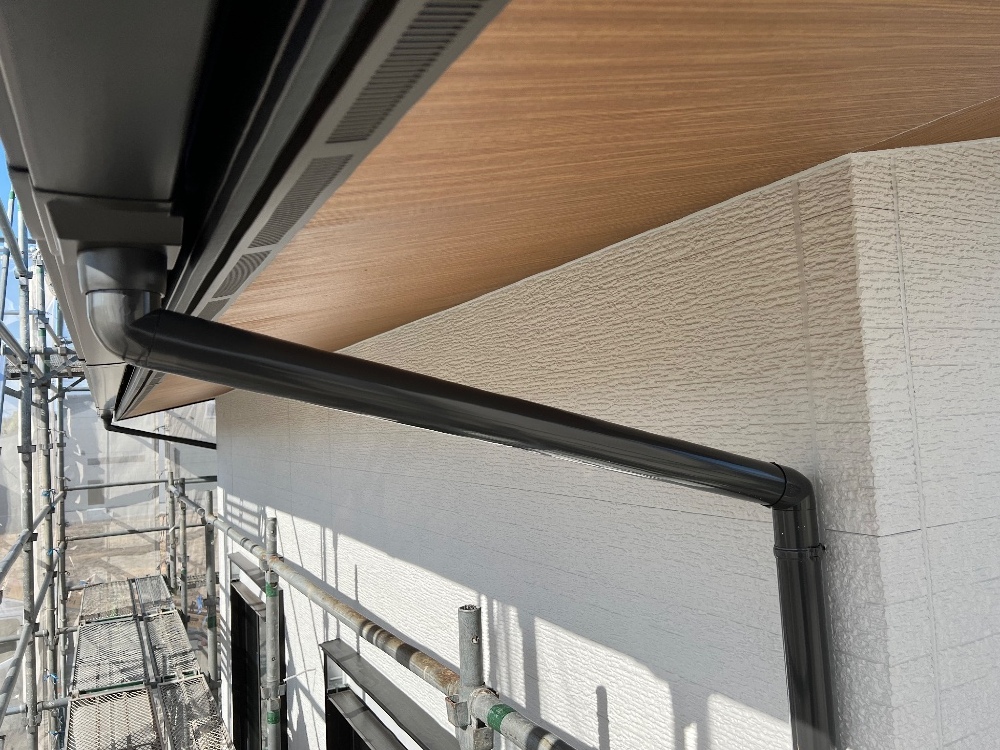 広瀬小モデルハウスNo.8　板金工事