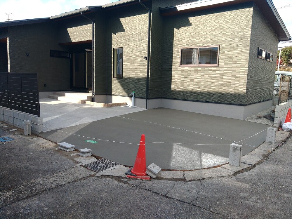 TK様邸　外構工事