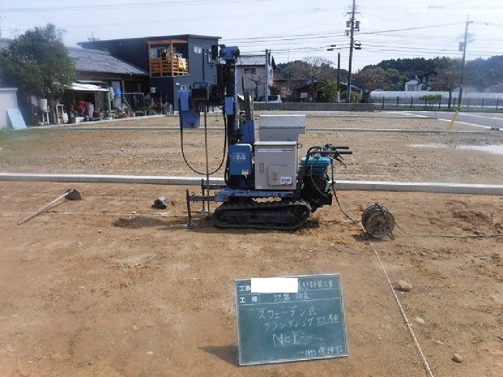 AK様邸　地盤調査