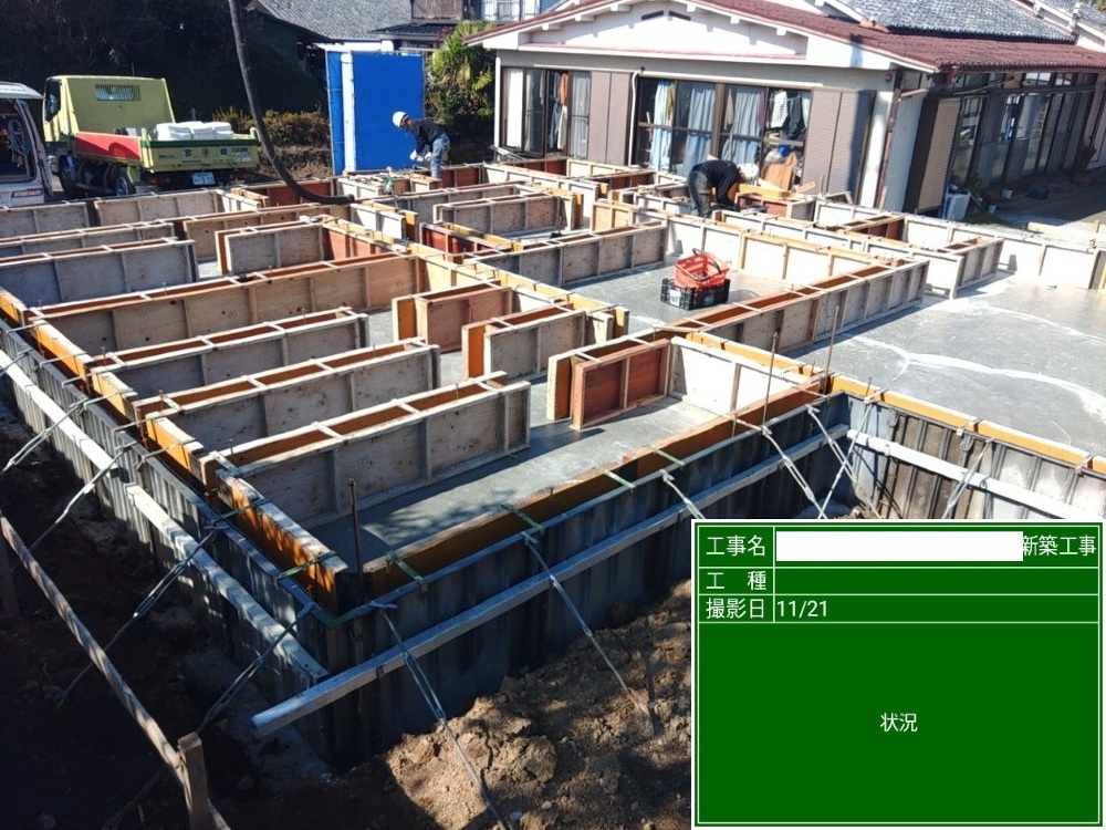 TT様邸　テクトンシート敷込・転圧