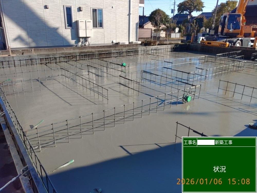 NY様邸　基礎工事