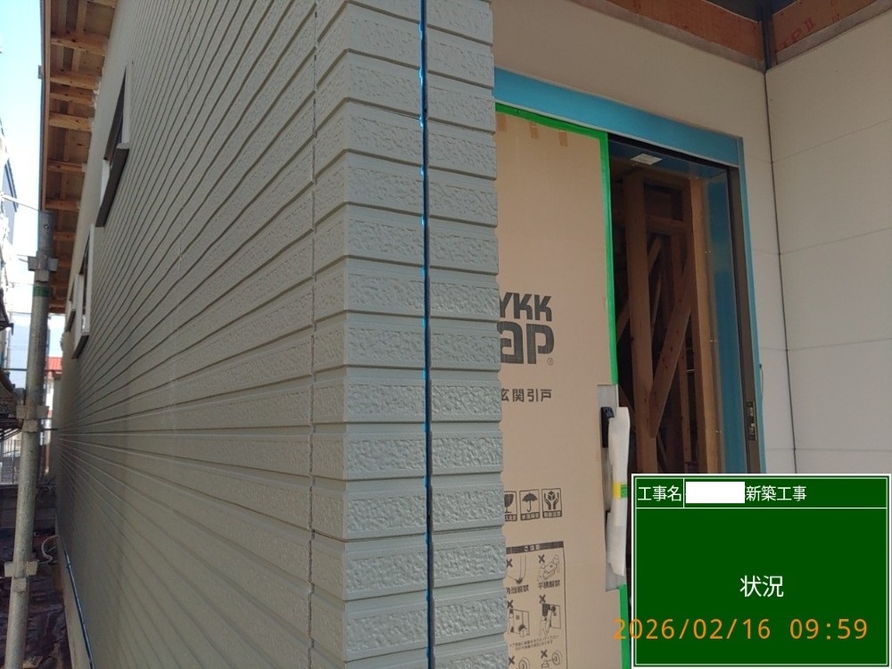 NY様邸　外壁工事