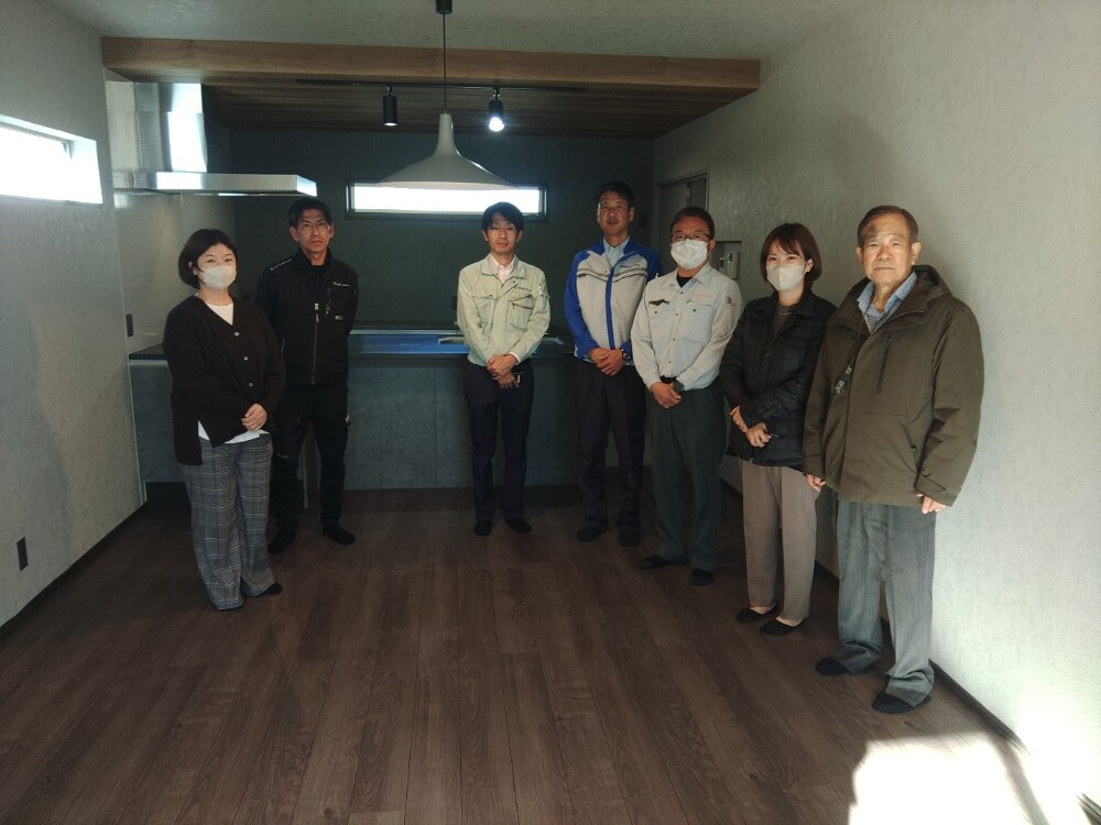 HT様邸　木工事完了検査