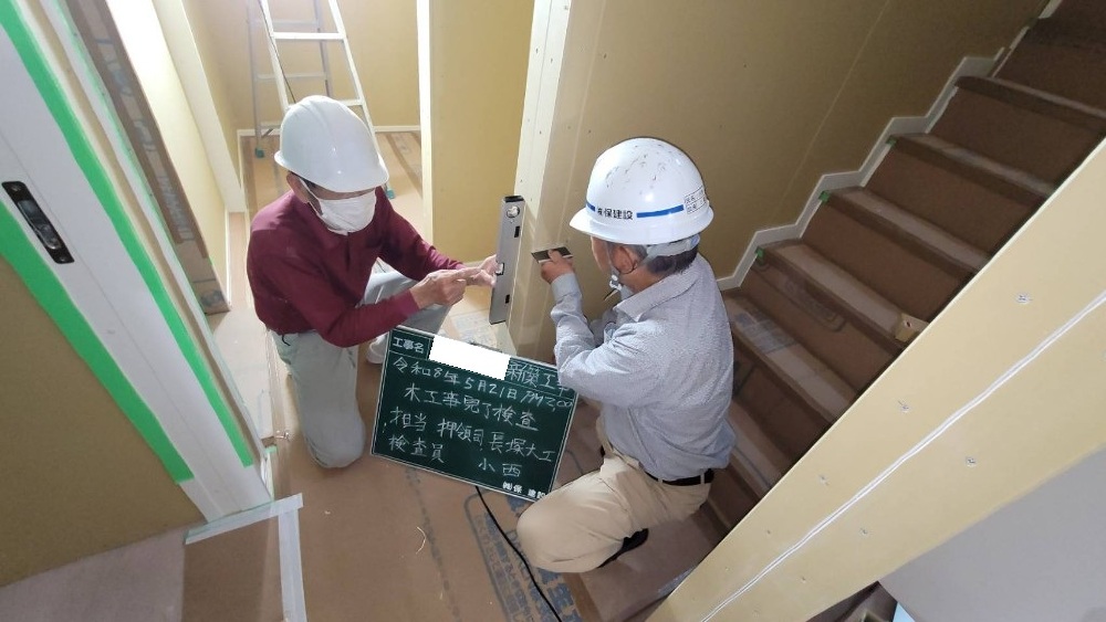 FT様邸　木工事完了検査