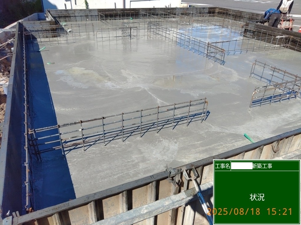 WK様邸　基礎工事　