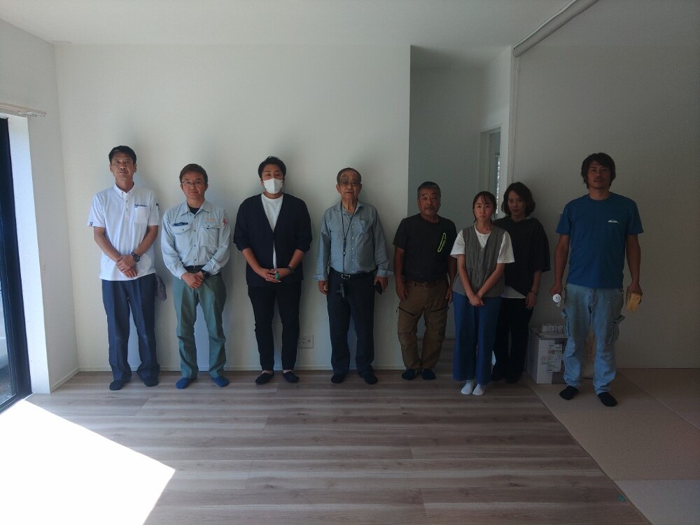 HD様邸　社内検査