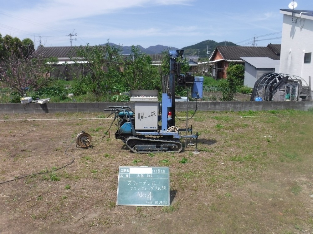 IT様邸　地盤調査