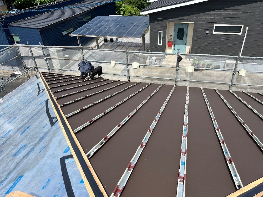 MK様邸　屋根板金工事