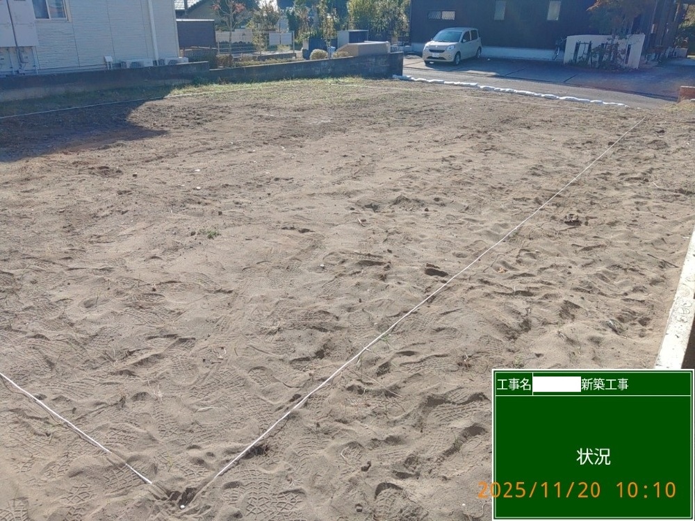 NY様邸　縄張り