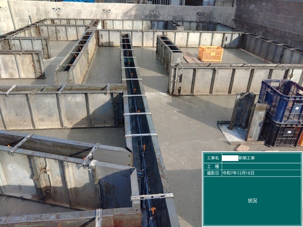 KK様邸　基礎型枠施工完了