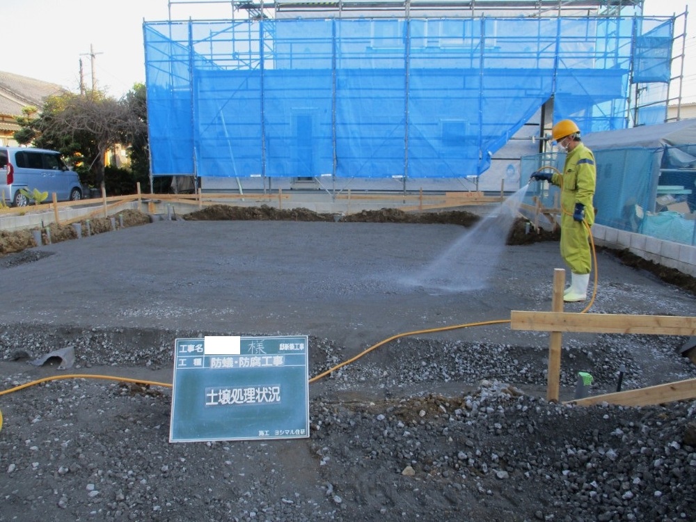 ST様邸　防蟻・防腐処理