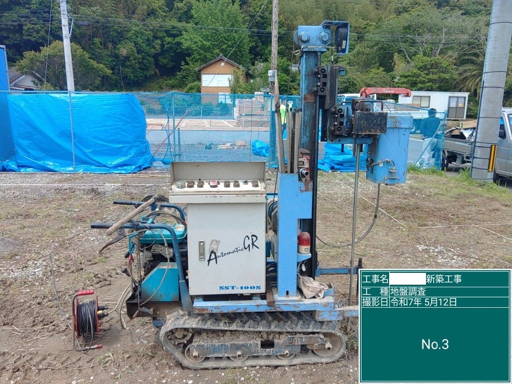 FS様邸　地盤調査