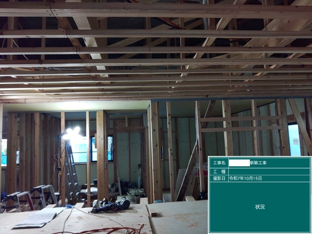 IK様邸　木工事