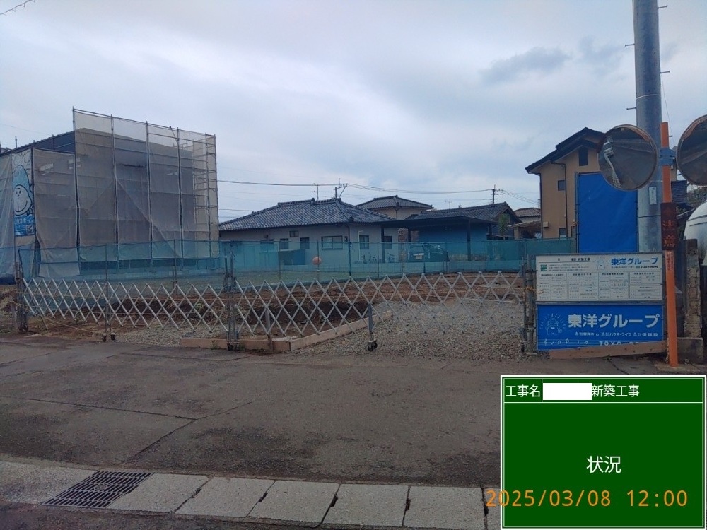 MM様邸　仮設設置