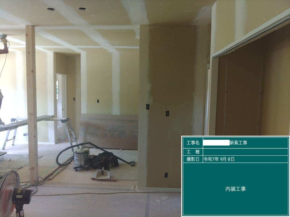 HD様邸　クロス下地