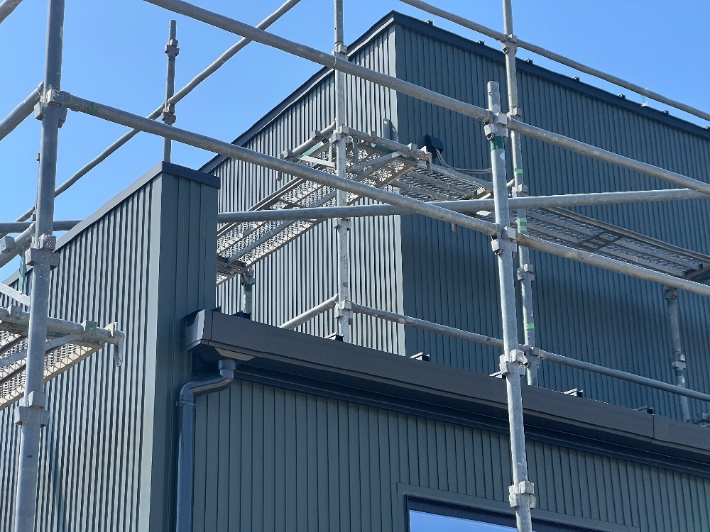 FK様邸　板金工事