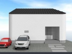 KM様邸外観パース