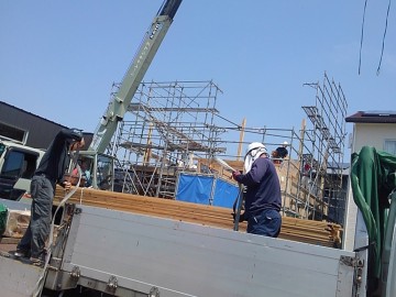 GT様邸建て方 