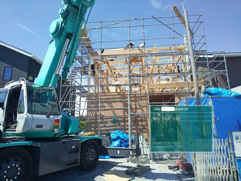 TY様邸　建て方 