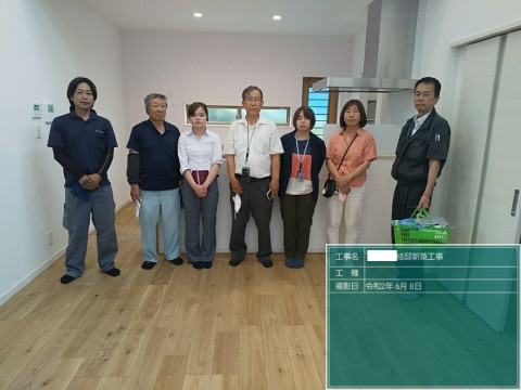 SH様邸社内検査