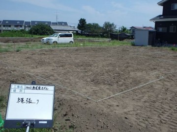 基礎工事－縄張り