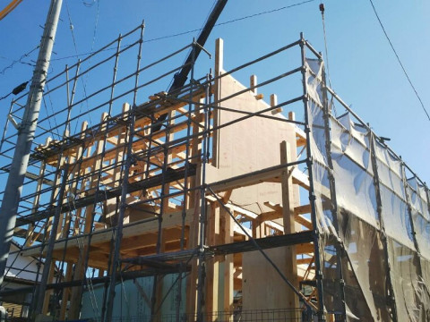 MI様邸　建て方 