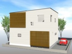 鳥居原モデル外観パース
