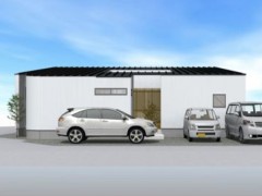 東町モデルNo.1外観パース
