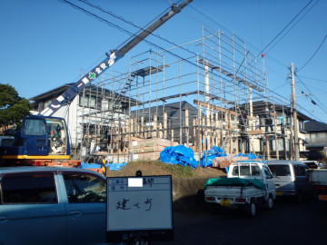 NT様邸建て方 