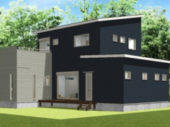 KM様邸外観パース