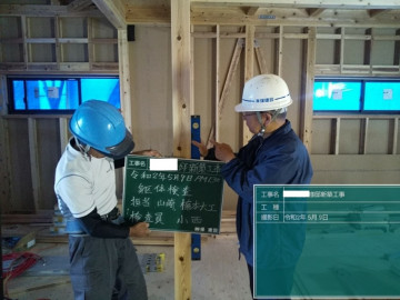 KH様邸　躯体検査