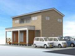 KH様邸外観パース