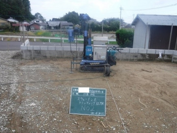 NR様邸　地盤調査