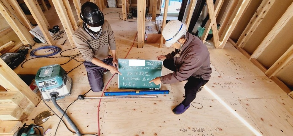NY様邸　躯体検査