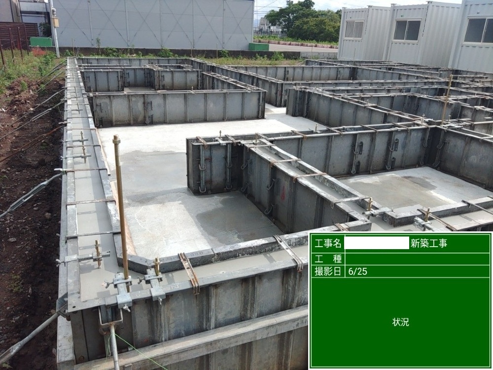 KM様邸　基礎型枠施工完了