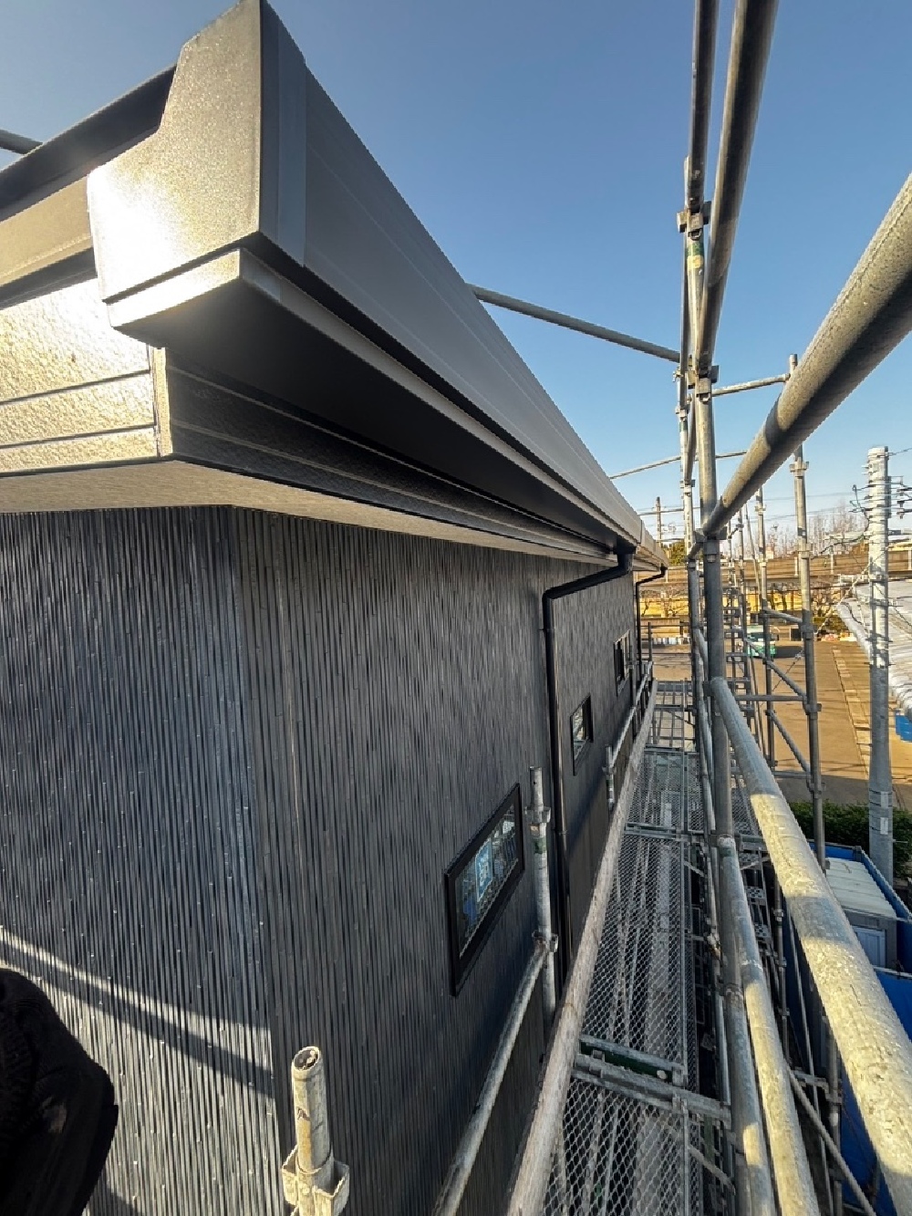 NY様邸　板金工事