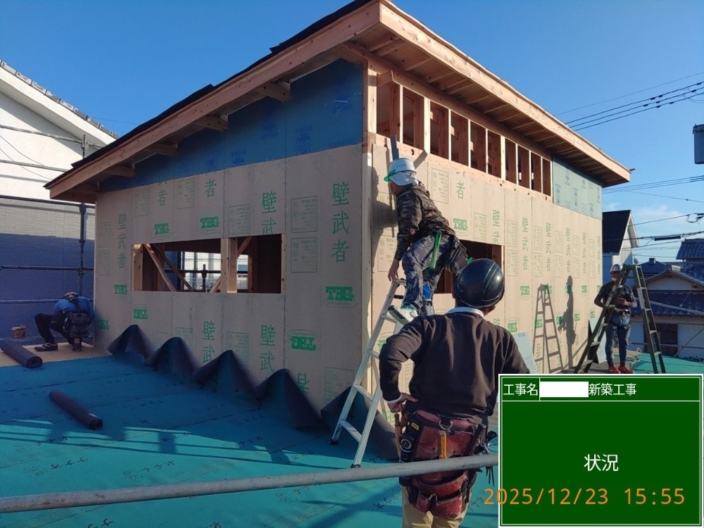 KK様邸　祝・上棟