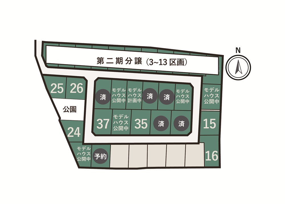広小通り区割り図