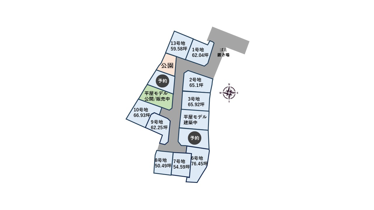 上ノ原区割り図