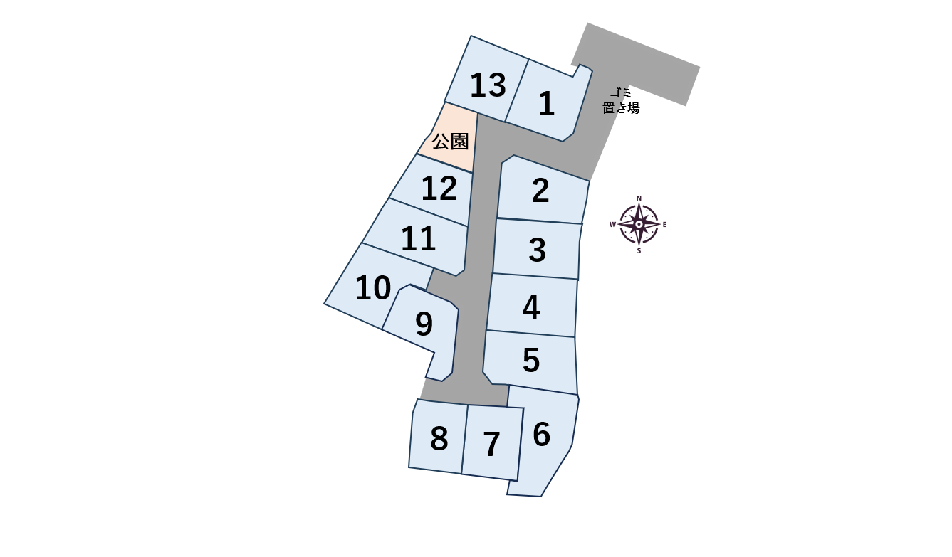 上ノ原区割り図